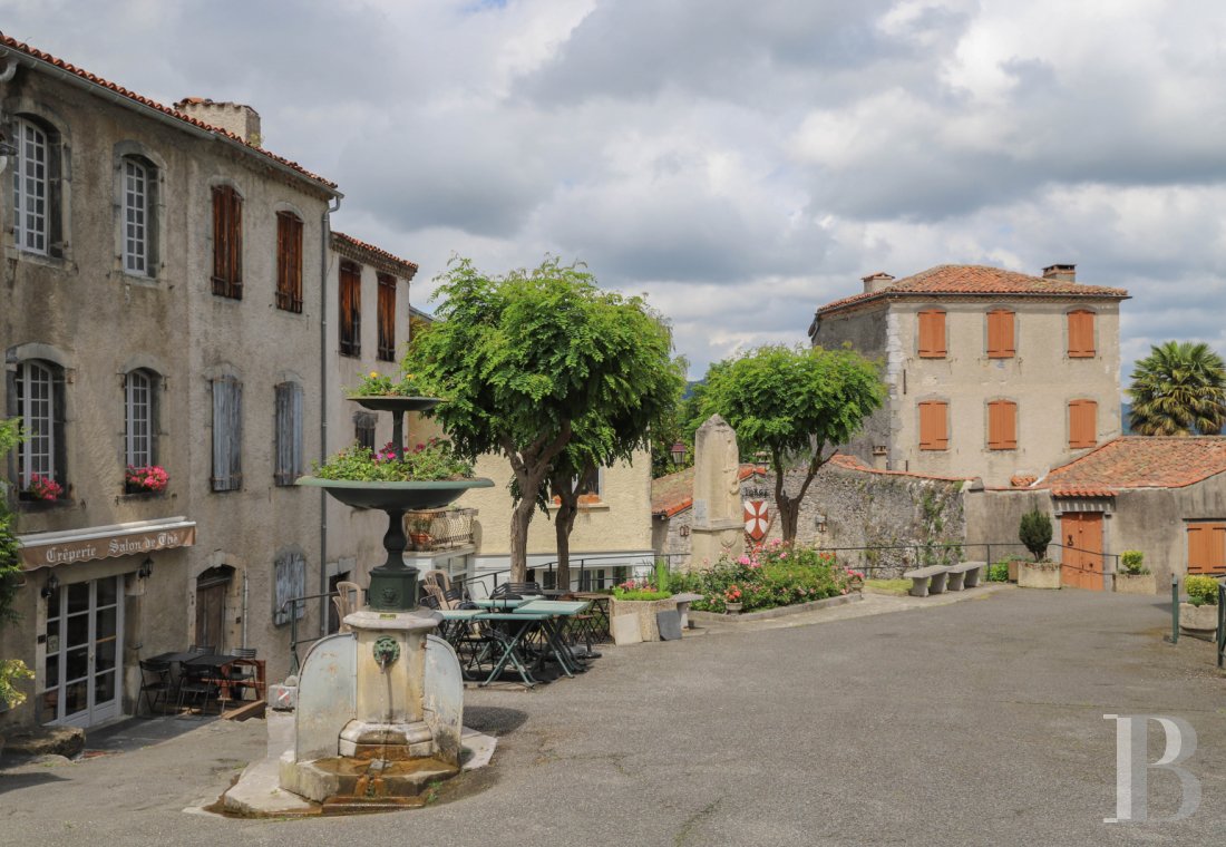 En Haute-Garonne, à Saint-Bertrand-de-Comminges, une maison de maître du 19e siècle dans un hameau - photo  n°37