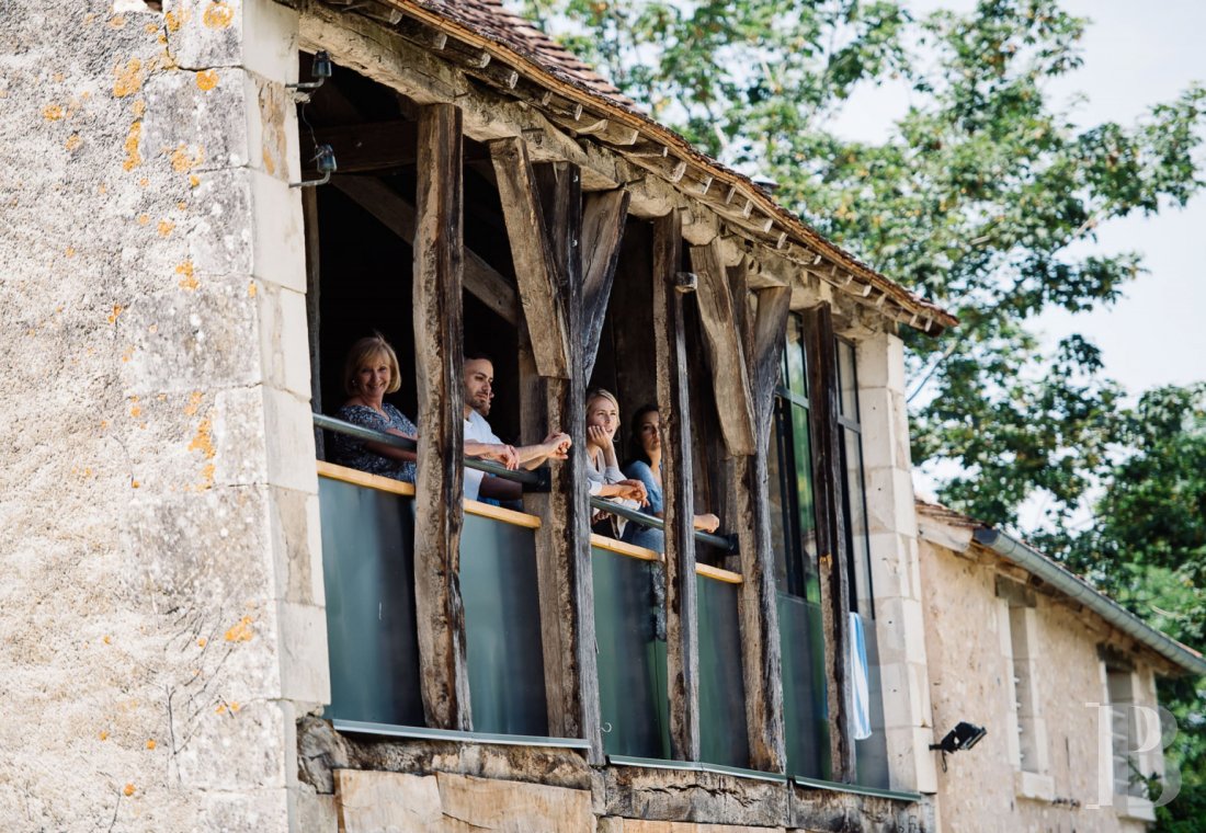 Près d’Ingrandes, dans l’Indre et en limite de la Vienne, un manoir d’origine médiévale et son hameau de dépendances surplombant l’Anglin - photo  n°59