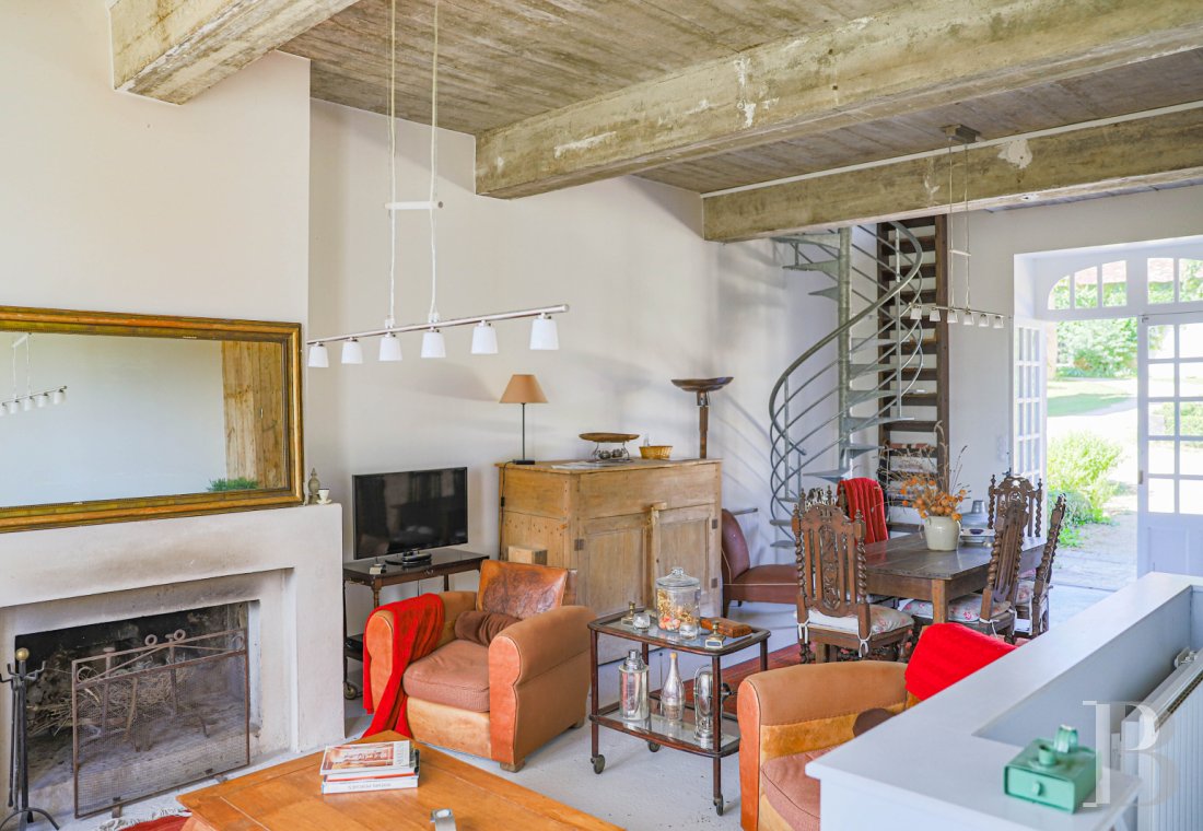 Près d’Ingrandes, dans l’Indre et en limite de la Vienne, un manoir d’origine médiévale et son hameau de dépendances surplombant l’Anglin - photo  n°34