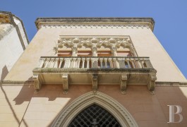 À Galatone, un petit palais baroque dans sa ville, à peu de distance de Lecce, sa grande soeur