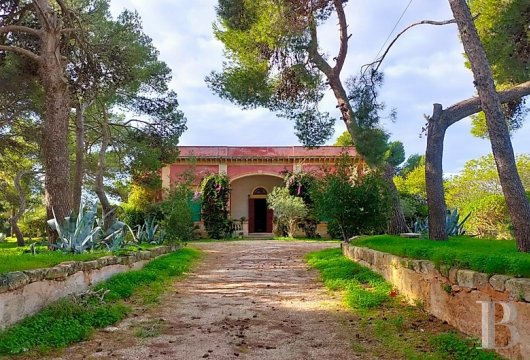 Près du parc naturel de Porto Selvaggio, une villa Art nouveau 