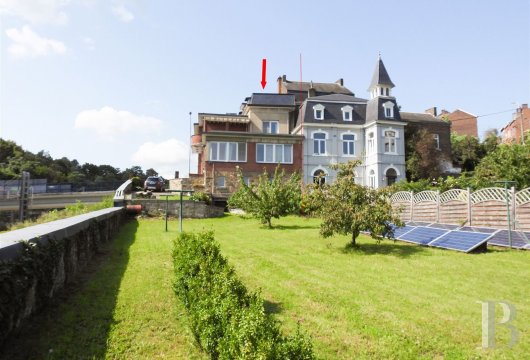 Entre Liège et Namur, une maison de ville avec jardin, sur les hauteurs