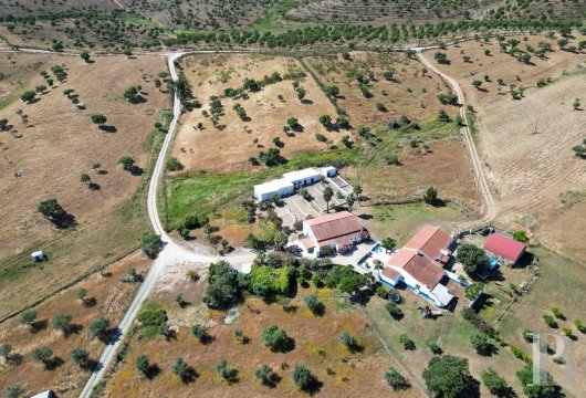 Proche du village et du lac d'Alqueva, dans l'Alentejo, une propriété de plus de 20 ha avec un restaurant