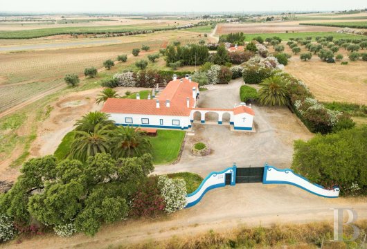 Dans l'Alentejo, près de la ville de Beja, une propriété avec piscine et aérodrome