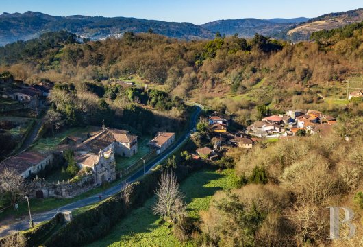 Dans la région viticole du Ribeiro, un manoir galicien du 16e siècle et son domaine de 3 hectares