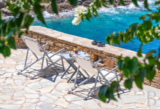 Sur l'île de Kea, une villa dans l'un des derniers rivages préservés des Cyclades